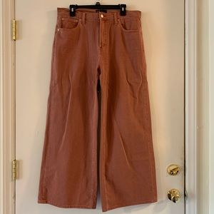 NWOT GAP High-Waisted Wide Leg Denim